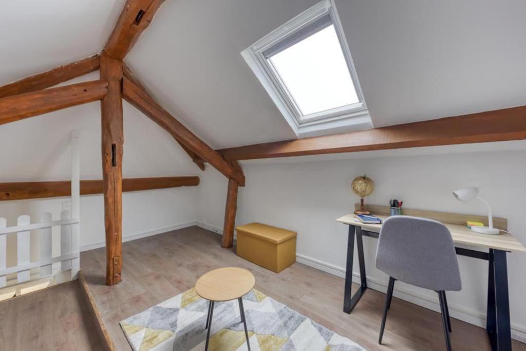 Charmant T3 En Duplex Saint-Brice-sous-Forêt Exteriör bild