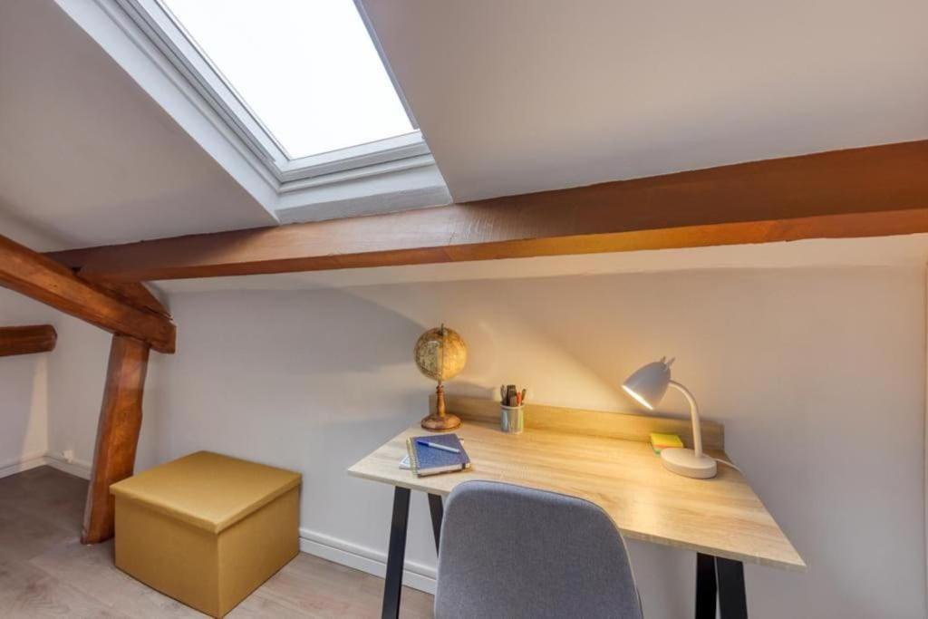 Charmant T3 En Duplex Saint-Brice-sous-Forêt Exteriör bild
